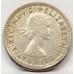 AUSTRALIA 1960 . SIXPENCE . ERROR . OFF CENTRE MIS-STRIKE